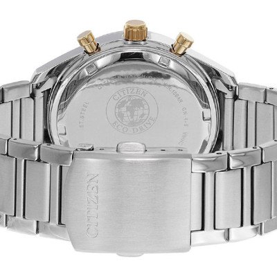 Đồng Hồ Nam Citizen Dây Thép Không Gỉ AT2396-86E - Mặt Đen