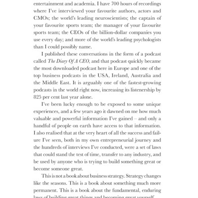 Sách ngoại văn: The Diary Of A CEO: The 33 Laws Of Business And Life