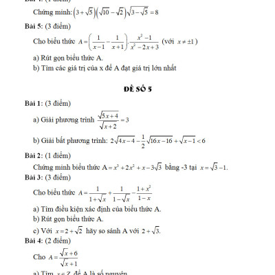 Bí Quyết Đạt Điểm 10 Kiểm Tra Định Kỳ Toán 9