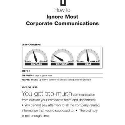 The Simplicity Survival Handbook: 32 Ways To Do Less And Accomplish More