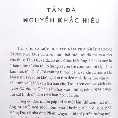 Bạn Văn Bạn Mình: Văn Thi Sĩ Tiền Chiến