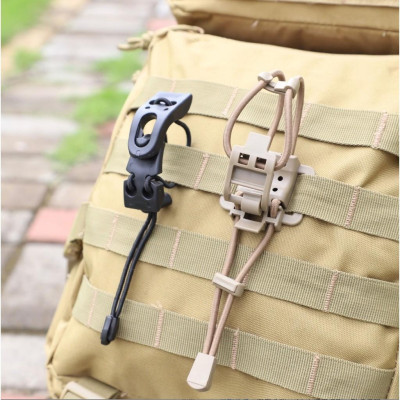Kẹp phụ kiện vào molle của ba lô_túi xách_tháo nhanh