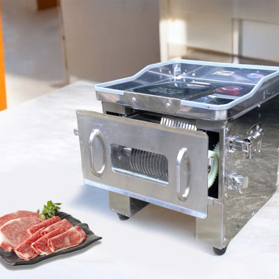 Máy thái thịt ABG HD-90 Công suất 850W, inox dày dặn, không oxy hóa, gỉ sét, motor lõi đồng nguyên chất bền bỉ