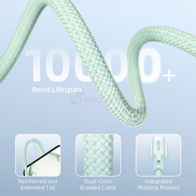 Cáp Innostyle PowerNova USB-C to USB-C 1.5m 60W ICC150 - Hàng chính hãng