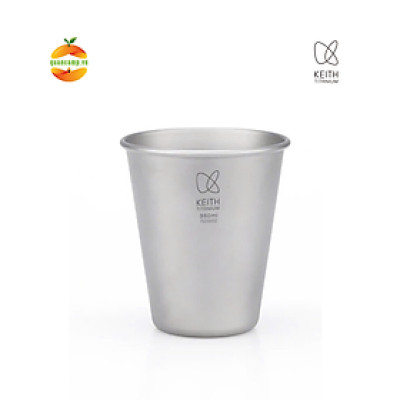 Cốc uống bia Titanium Keith Ti9001 350ml / Ti9002 450ml