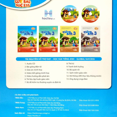 Tiếng Anh 3 - Global Success - Tập 1 - Sách Bài Học (2023)