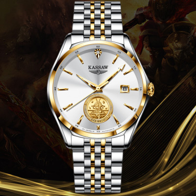 Đồng hồ nam chính hãng KASSAW K999-1 (Mạ vàng 24k)