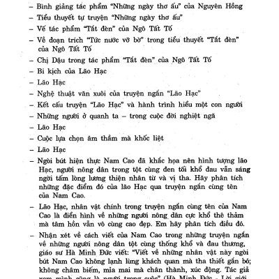 Bồi Dưỡng Văn Năng Khiếu Lớp 8