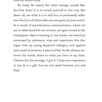 When Breath Becomes Air