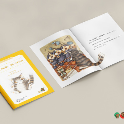 Truyện Ehon bé 3-4-5 tuổi - Mèo Dayan - Sinh nhật của Dayan