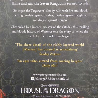 Fire And Blood (A Game Of Thrones)