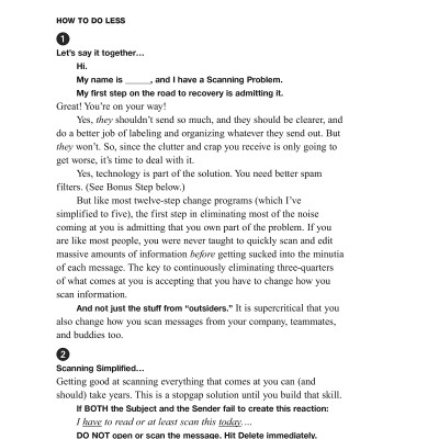 The Simplicity Survival Handbook: 32 Ways To Do Less And Accomplish More