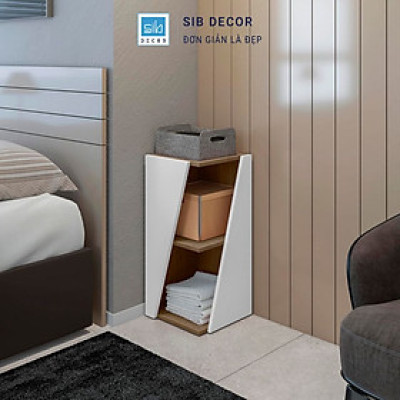 Kệ Gỗ Đa Năng Thiết Kế Tối Giản Hiện Đại, Tiện Dụng Thương Hiệu SIB Decor KS2554
