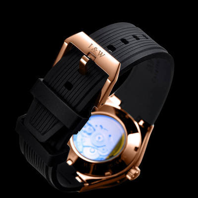 Đồng Hồ Nam I&W Carnival 55851G7 Chính Hãng Full Box Chống Nước Kính Chống Xước Dây Silicon Cao Cấp BH 60T (Máy Cơ Tự Động)