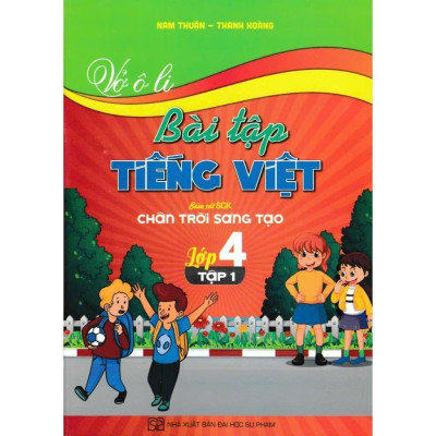 Sách - Vở Ô Li Bài Tập Toán + Tiếng Việt Lớp 4 - Bám Sát SGK Chân Trời Sáng Tạo - Combo 4 Cuốn - Hồng Ân