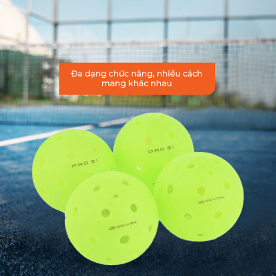 Bóng Pickleball Selkirk Pro S1 - Chuẩn Thi Đấu Cao Cấp Nhất Của Selkirk - Siêu Bền  - Đường Bóng Ổn Định