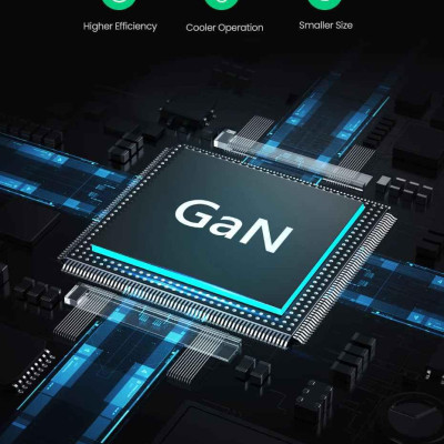 Ugreen UG15336CD226TK 100W Bộ sạc nhanh Nexode GaN 3 cổng USB Type-C + USB-A Màu Trắng chuẩn cắm US - HÀNG CHÍNH HÃNG