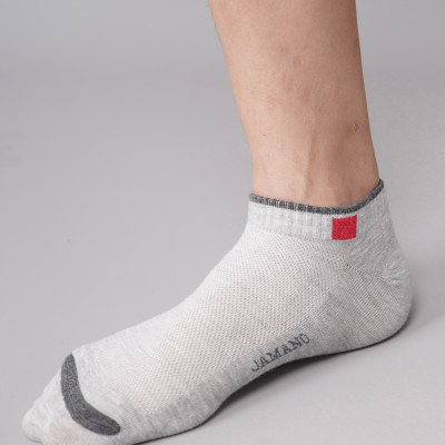 Combo 10 đôi tất vớ nam cổ ngắn Cotton Organic kháng khuẩn khử mùi JAMANO