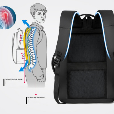 Balo nam thời trang cao cấp phong cách mới 15,6"