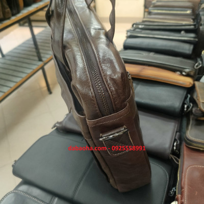 Cặp da văn phòng nam - BHM018 vừa laptop 14inch