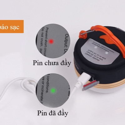 Đèn led dã ngoại sạc điện đa năng BSW-DJ008