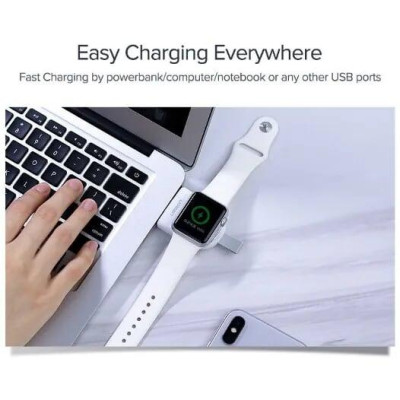 Ugreen UG50944CD144TK Màu Trắng Sạc không dây cho đồng hồ thông minh Apple có Chip MFI - HÀNG CHÍNH HÃNG