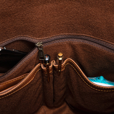 Cặp Công Sở Lata ( Thời trang nam basic đựng laptop 14,6 inch - Cặp da CA29 )