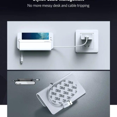 Ugreen UG30394LP108TK Màu Trắng Giá đỡ treo tường cho điện thoại - HÀNG CHÍNH HÃNG