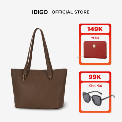 Túi xách nữ đeo vai công sở IDIGO FB2 - 6026, túi đựng tài liệu phom lớn thanh lịch