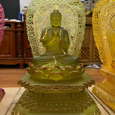 BỘ 7 VỊ DƯỢC SƯ ĐÁ LƯU LY JUNO SOFA ĐẦY ĐỦ CÁC MÀU TRƯNG BÀY HOẶC LÀM QUÀ TẶNG NGƯỜI THÂN