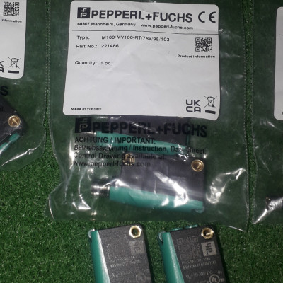 |Hàng chính hãng| Cảm biến quang M100/MV100-RT/76a/95/103 Part No. 221486 thu phát riêng 15m