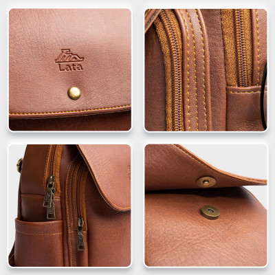 Balo Lata ( Thời trang nữ công sở cỡ trung - Balo da BAL44 )