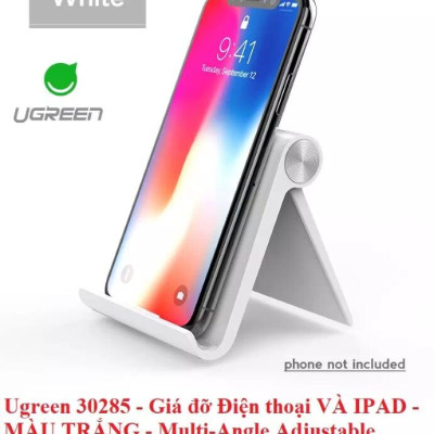 Ugreen UG30285LP106TK Màu Trắng Giá đỡ Điện thoại + Máy tính bảng để bàn - HÀNG CHÍNH HÃNG