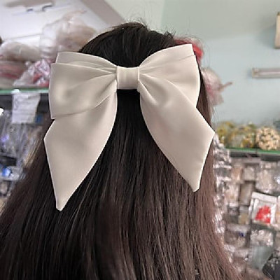 Nơ phi cao cấp cài tóc kèm kẹp Giangpkc