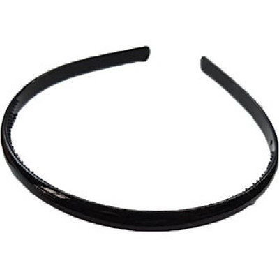 Bờm nhựa đen trơn nam nữ