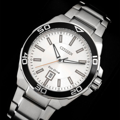 Đồng Hồ Nam Citizen Dây Thép Không Gỉ AW1190-53A - Mặt Trắng 