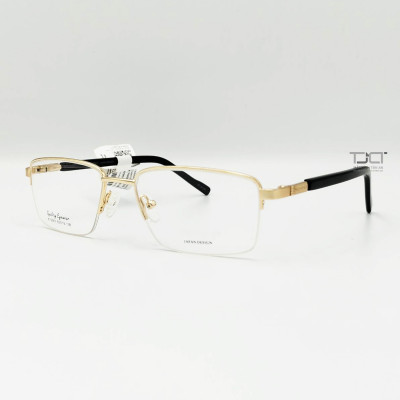 GỌNG KÍNH NAM, GỌNG KIMK LOẠI, PHOM VUÔNG CHUẨN, SANG TRỌNG, CHÍNH HÃNG ESSENTIALS E70007