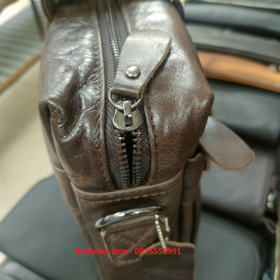 Cặp da văn phòng nam - BHM018 vừa laptop 14inch