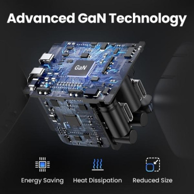 Ugreen UG90664CD318TK 20W Màu Đen Bộ sạc nhanh Nexode Mini cổng USB-C chuẩn cắm EU - HÀNG CHÍNH HÃNG