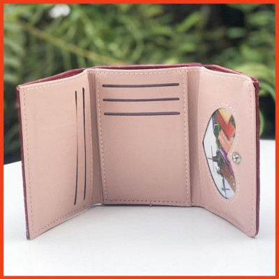 ví nữ ngắn DG khóa ngoài thời trang phong cách 40643 