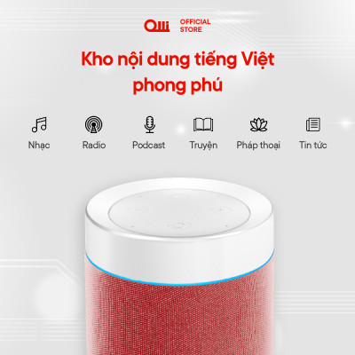 Loa thông minh OLLI MAIKA - Hồng Cổ Điển - Hàng Chính Hãng