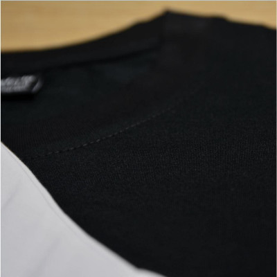 Áo Thun tay lỡ trắng đen xì rách tết 2024 rồng TE2 Mr.Buffalo