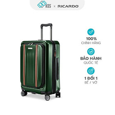 Vali có ngăn laptop Ricardo Montecito Front-Opening 2.0 Hs size 21 inch, Nhựa PC chống va đập, Thương hiệu Mỹ