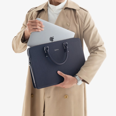 Túi Xách Công Sở Nam Da Bò Taiga CDX18