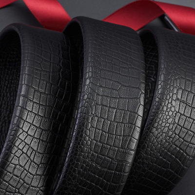 Thắt lưng nam da bò nguyên chất mặt khóa tự động hợp kim cao cấp