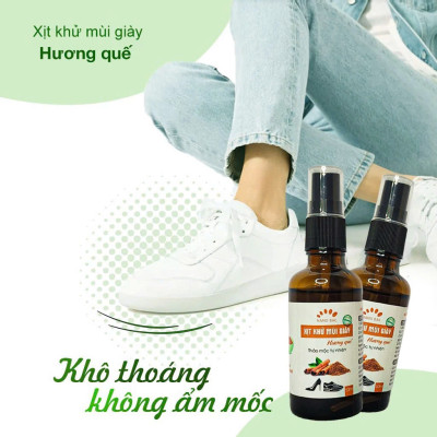 Xịt khử mùi giày ngăn ngừa vi khuẩn và ngăn mùi hôi, mùi khắm giày