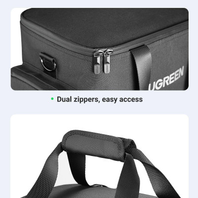 Ugreen UG15237LP667TK Màu đen chỉ có Túi đựng riêng cho trạm phát điện di động PowerRoam GS1200 1200W cao cấp không bao gồm trạm sạc - HÀNG CHÍNH HÃNG