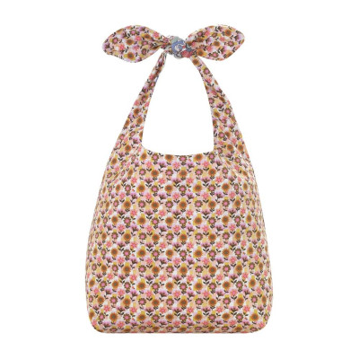 Cath Kidston - Túi đeo vai/Large Reversible Knotted Shopper - Summer Poppy Midscale - Pink/Cream -1049114