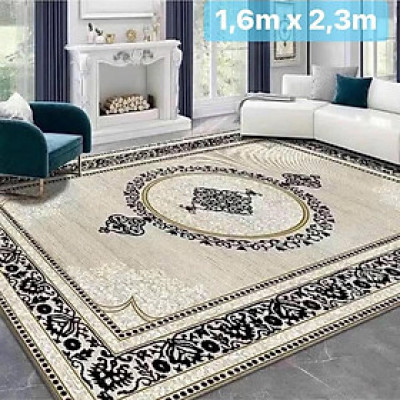 THẢM PANAMA Vintage Cao Cấp Size King 2m x 3m hàng chính hãng
