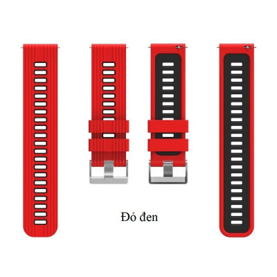 Dây đồng hồ caosu silicon size dây 20/22mm